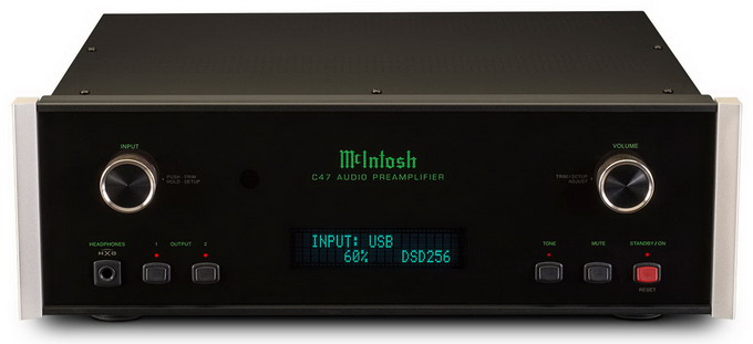 McIntosh C47 передняя панель