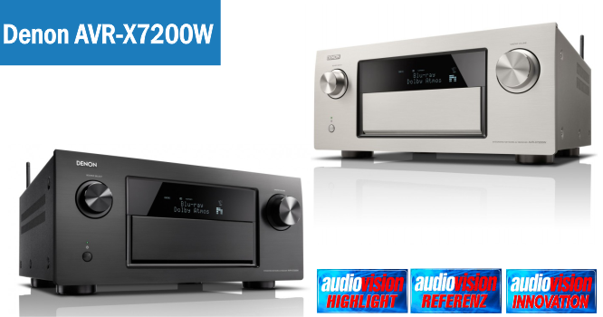 Флагман Denon AVR-X7200W получает награды