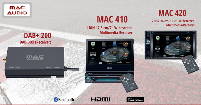 Mac Audio начинает выпуск автомобильных AV-ресиверов