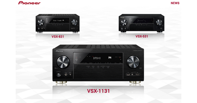 Новые AV-ресиверы Pioneer линейки VSX