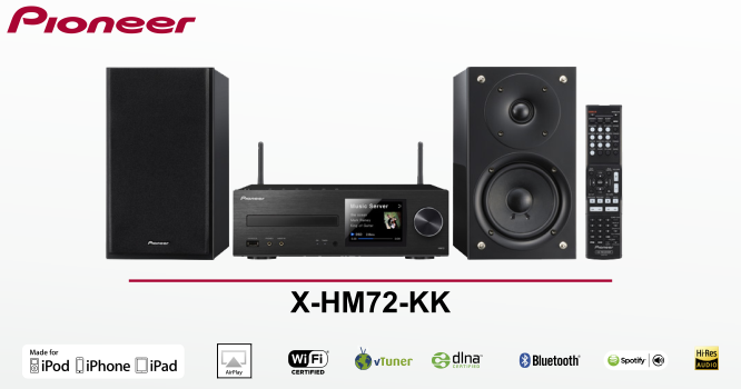 Pioneer X-HM72 теперь доступен с LED-дисплеем!