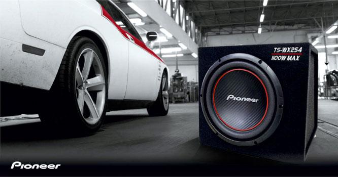 Новый корпусной сабвуфер Pioneer TS-WX524