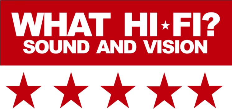 Пять звезд от журнала What Hi-Fi
