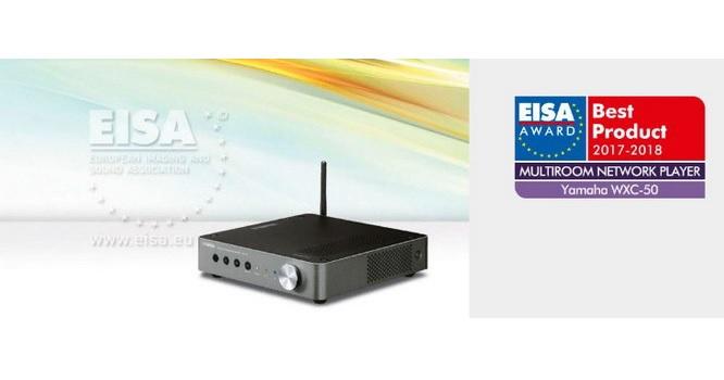 Премия IESA "Лучший сетевой проигрыватель 2017 - 2018" Yamaha WXC-50
